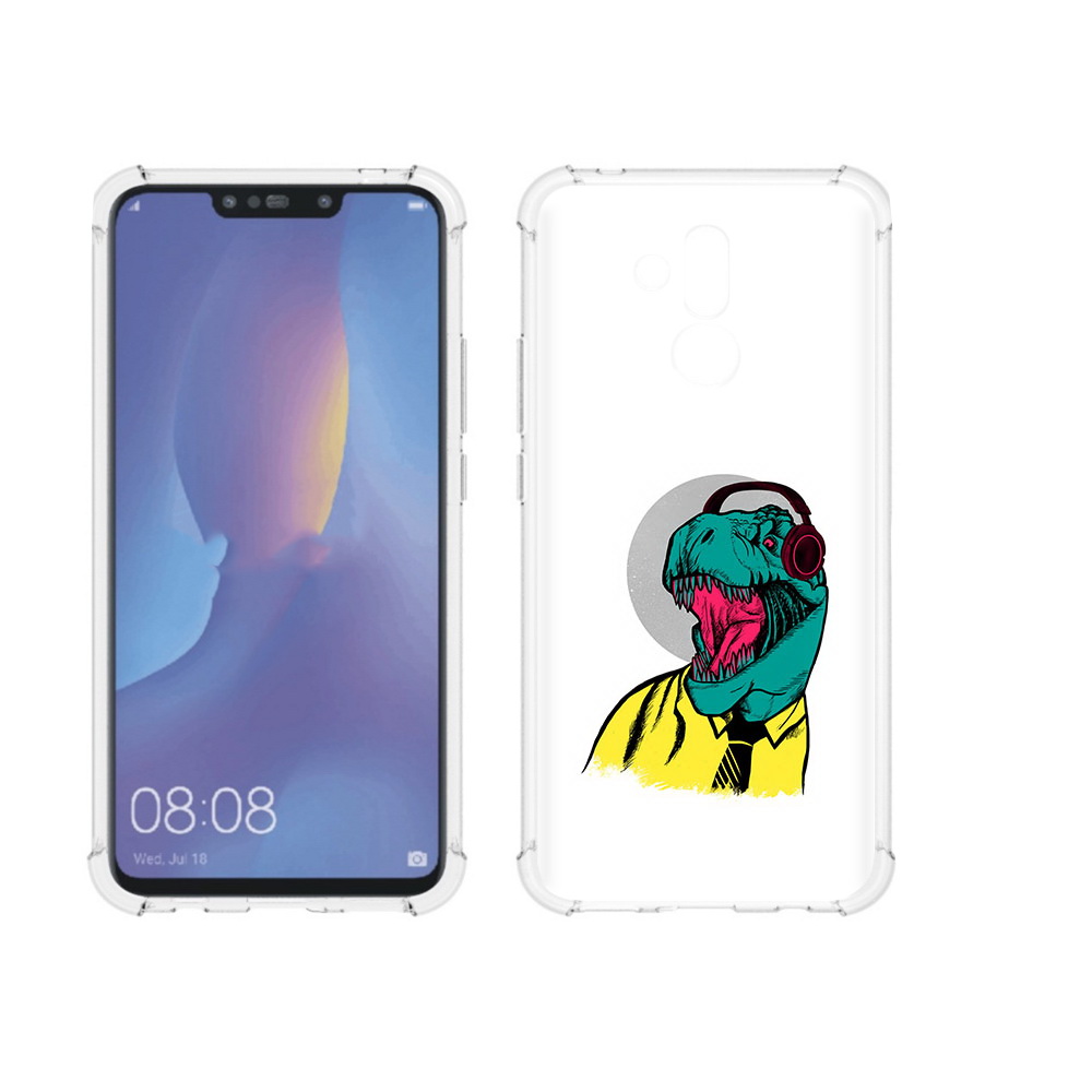 

Чехол MyPads Tocco для Huawei Mate 20 Lite дино (PT117828.66.326), Прозрачный, Tocco