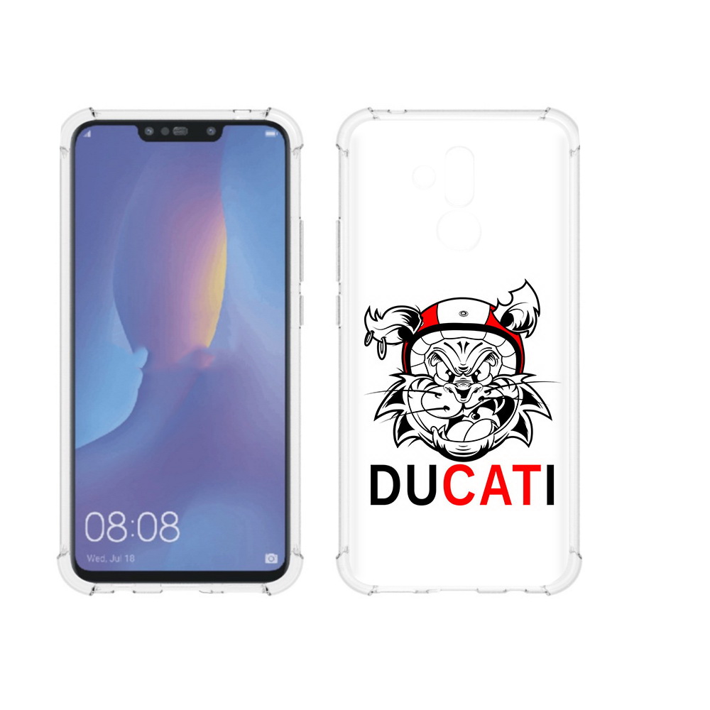 

Чехол MyPads Tocco для Huawei Mate 20 Lite дукати (PT117828.66.339), Прозрачный, Tocco