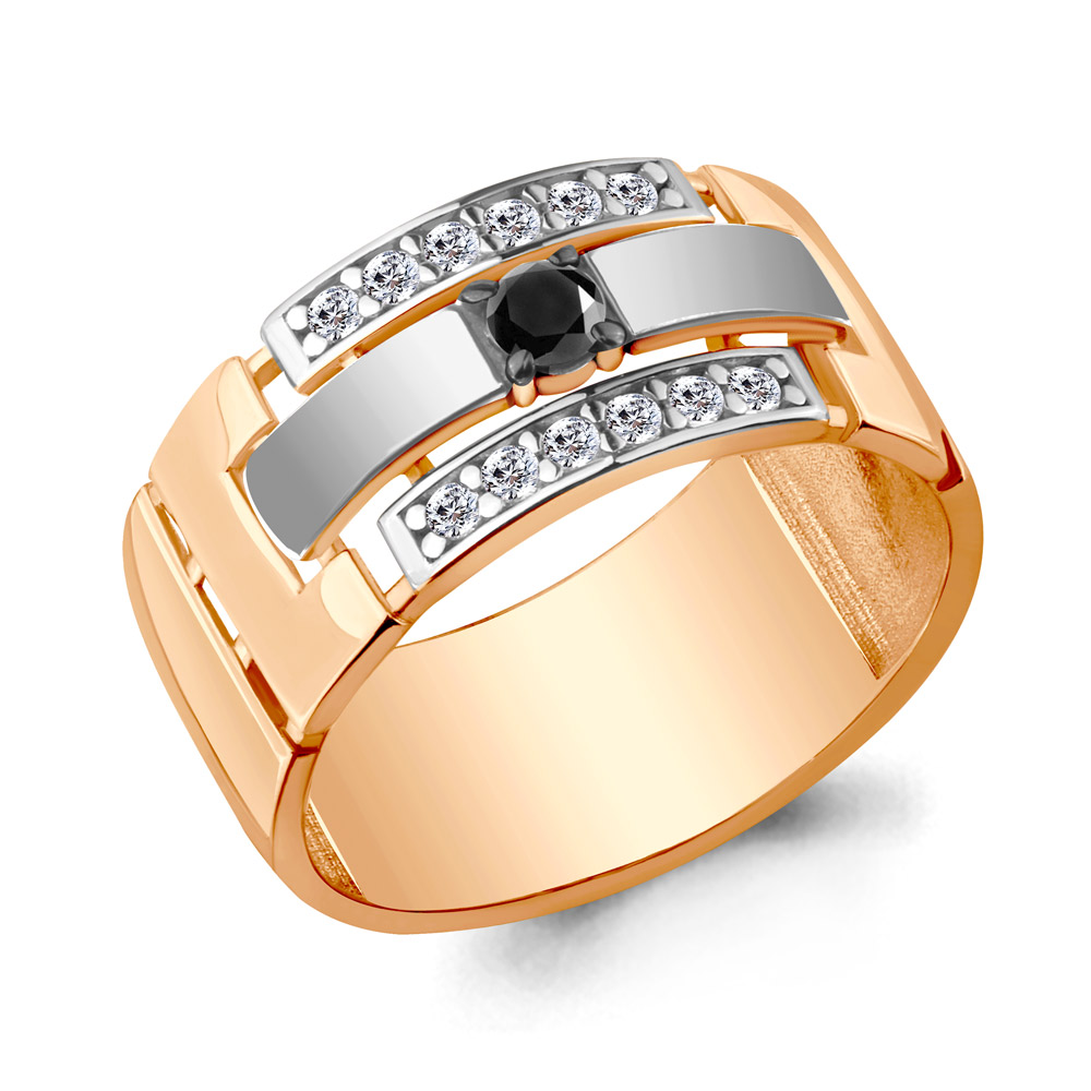 

Кольцо из серебра с кристаллом р. 18,5 Aquamarine 68604АЧ_925_з, 68604АЧ_925_з