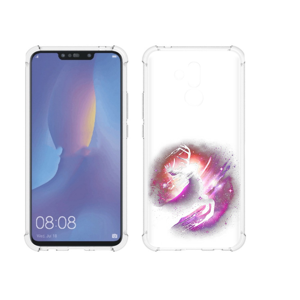 

Чехол MyPads Tocco для Huawei Mate 20 Lite звездный олень (PT117828.66.354), Прозрачный, Tocco