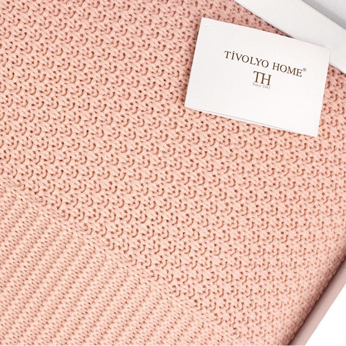 

Плед Tivolyo home T1234T10012208 SERA розовый Евро