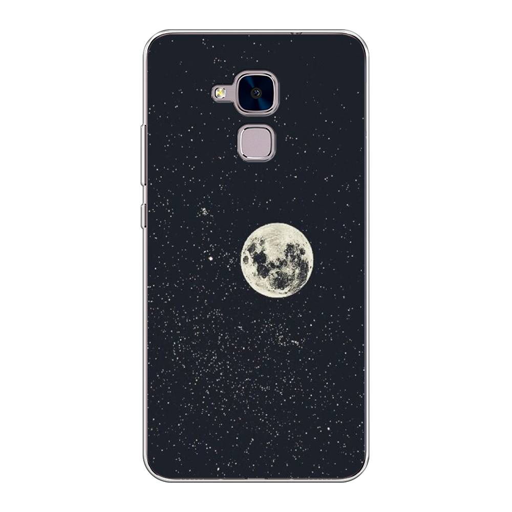 

Чехол на Honor 5C "Полнолуние", Красный, 60450-2