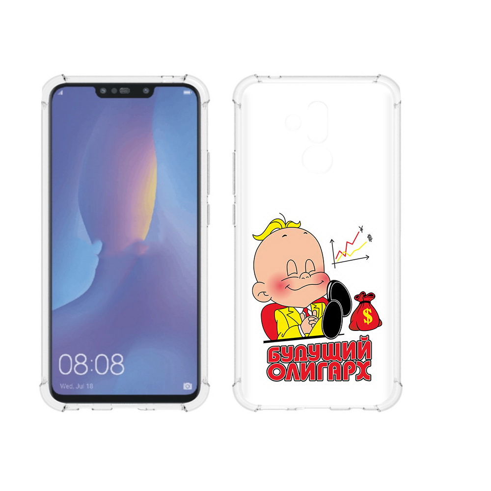 Чехол MyPads Tocco для Huawei Mate 20 Lite Будущий олигарх (PT117828.66.37)