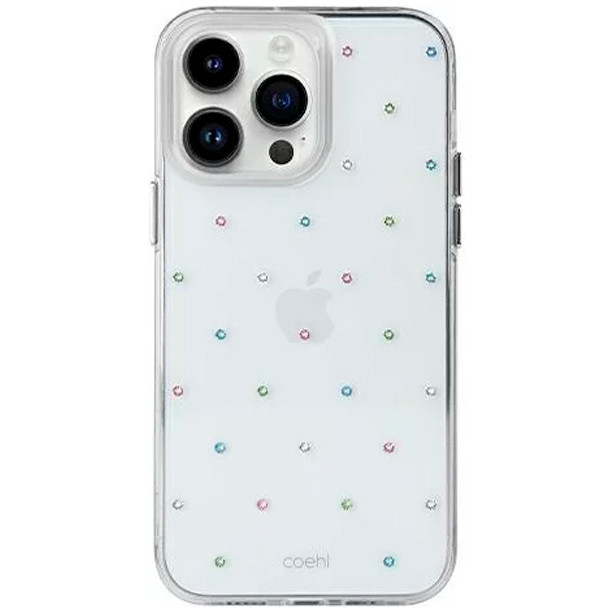 

Чехол Uniq Coehl Solitaire (with 3d crystals) для iPhone 14 Pro, Clear, Прозрачный, COEHL Solitaire (with 3d crystals)