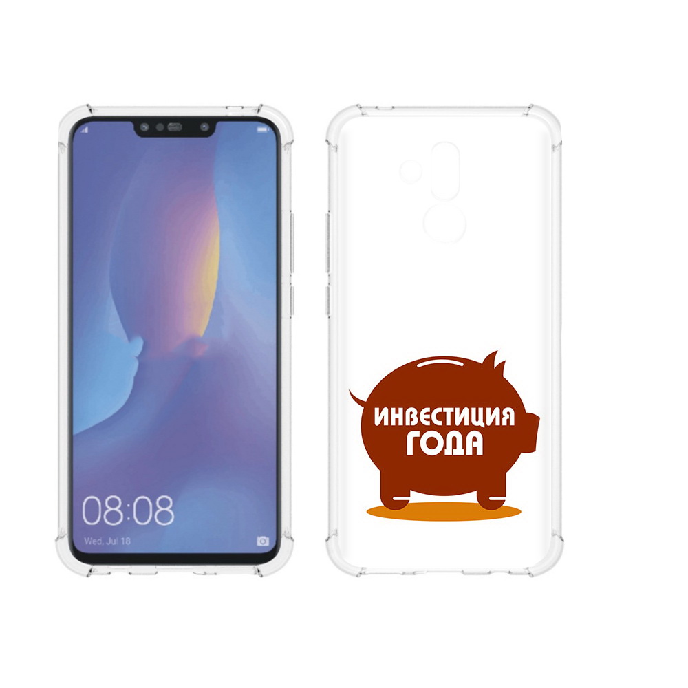 

Чехол MyPads Tocco для Huawei Mate 20 Lite инвестиция (PT117828.66.376), Прозрачный, Tocco