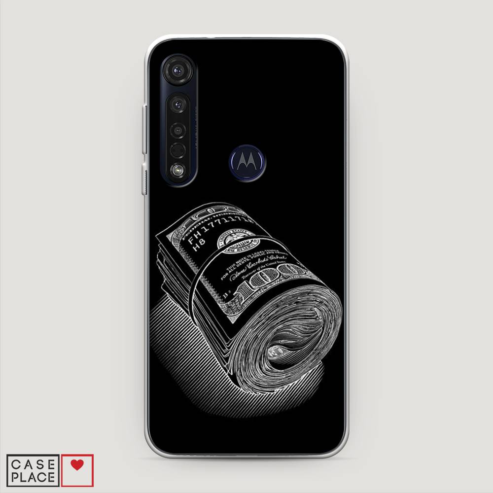 

Чехол Awog на Motorola Moto G8 Plus "Кубышка денег", Разноцветный, 241450-5