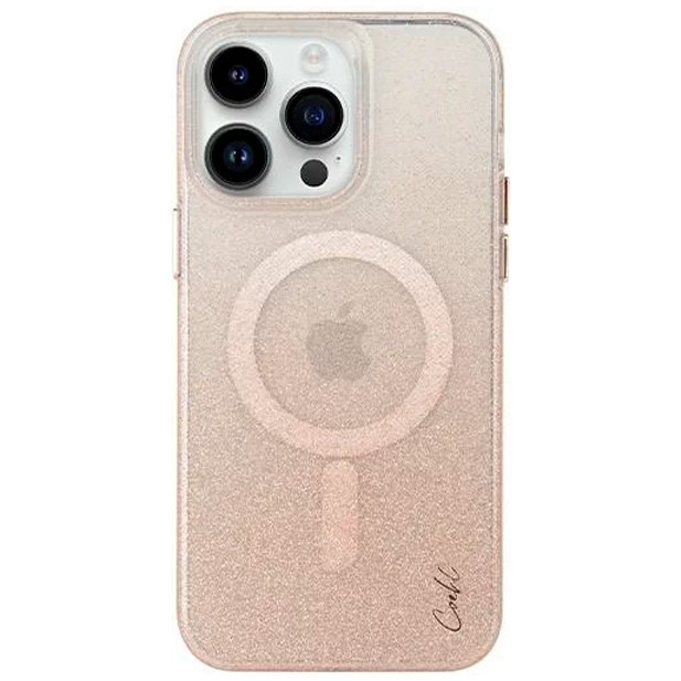 

Чехол Uniq Coehl Lumino MagSafe для iPhone 14 Pro Max, Champagne Gold, Золотистый, COEHL Lumino MagSafe