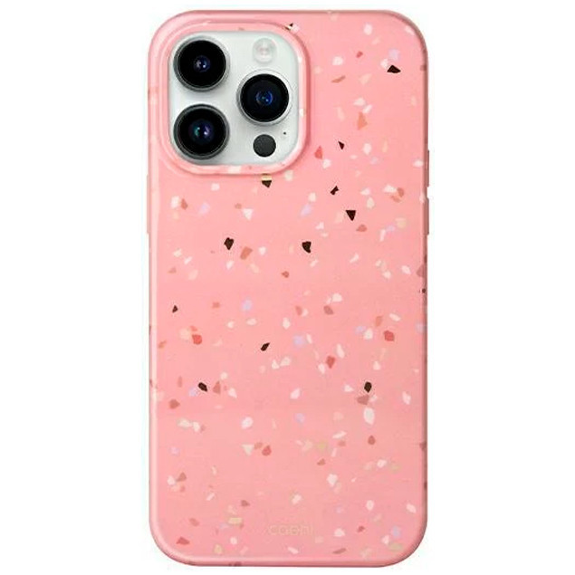 

Чехол Uniq Coehl Terrazzo для iPhone 14 Pro Max, Coral Pink, Розовый, COEHL Terrazzo