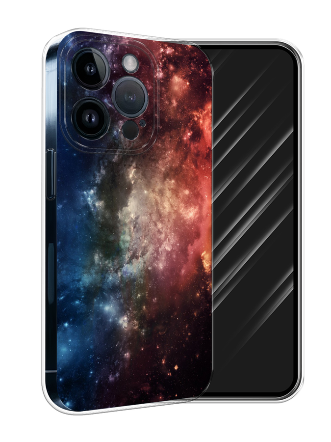 

Чехол Awog на Apple iPhone 15 Pro "Космос", Синий;бежевый;красный, 15750-1