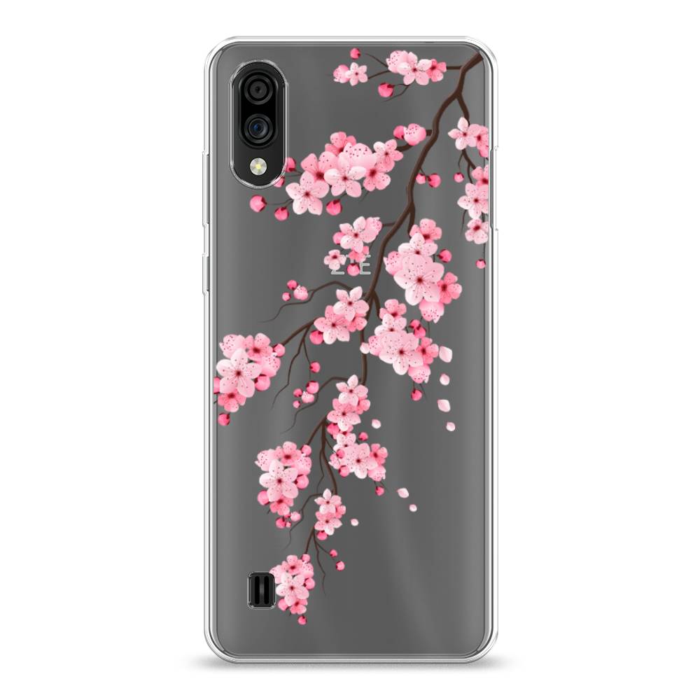 фото Чехол awog "розовая сакура" для zte blade a51 lite