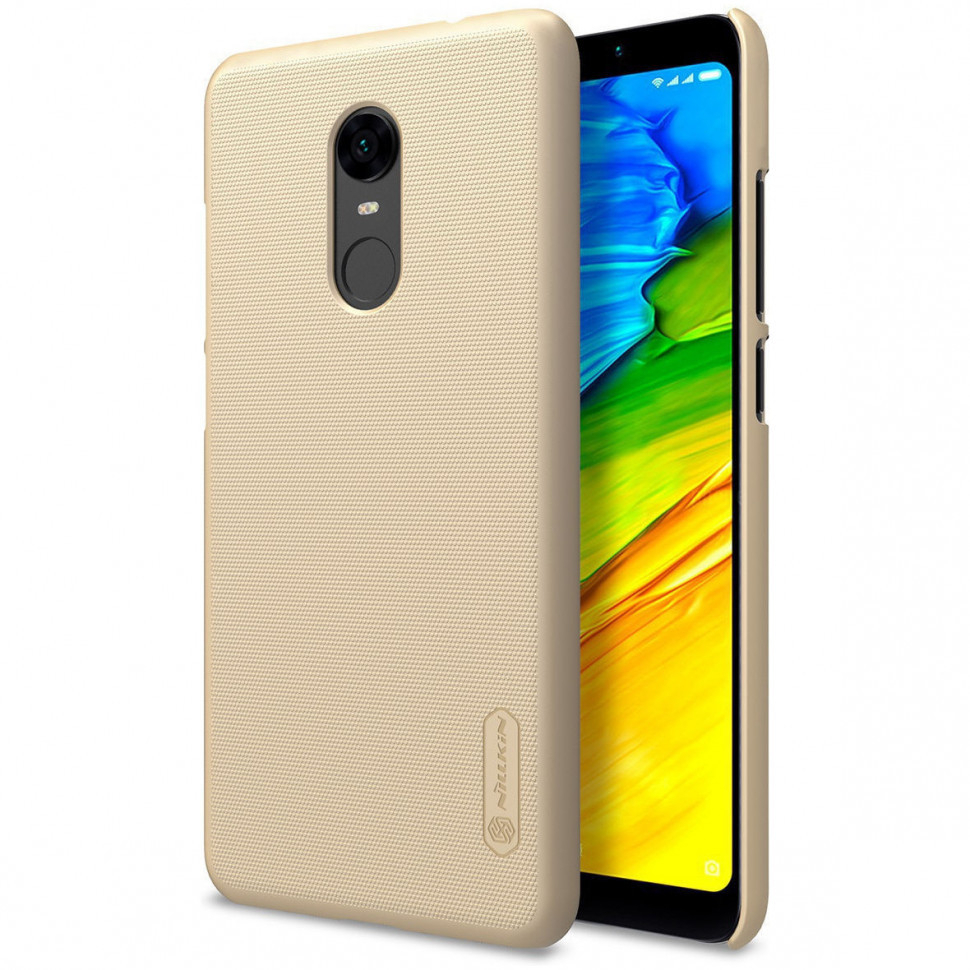 

Чехол Nillkin Frost Shield Hard PC для Xiaomi Redmi 5 Plus, цвет Золотой (4607947702286), Золотистый, Frost Shield Hard PC для Xiaomi Redmi 5 Plus