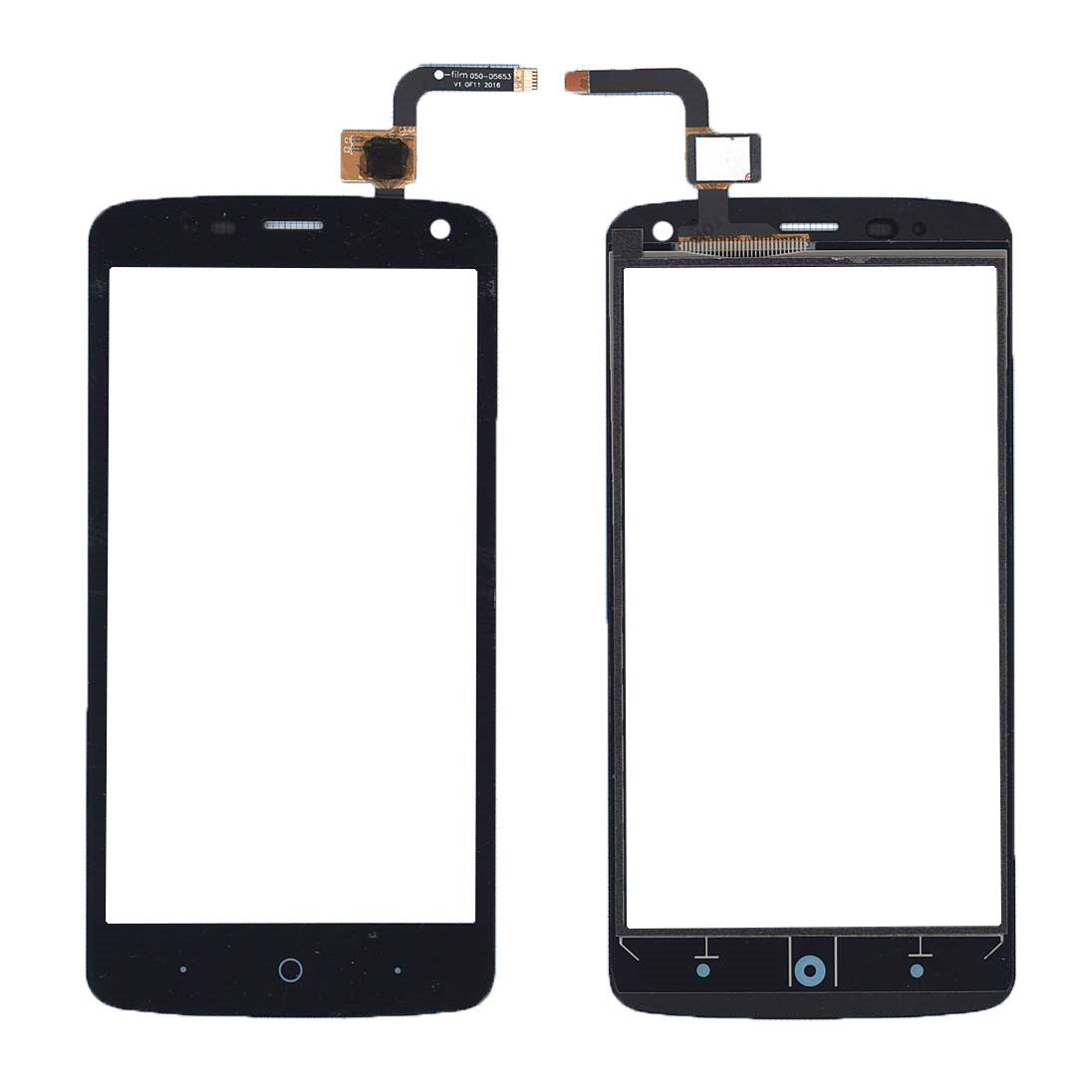 

Сенсорное стекло (тачскрин) для ZTE Blade L2 Plus/L370 черное, Черный