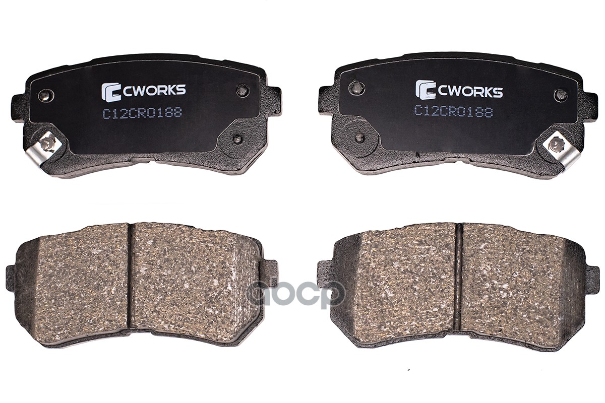 

Тормозные колодки CWORKS дисковые C12CR0188