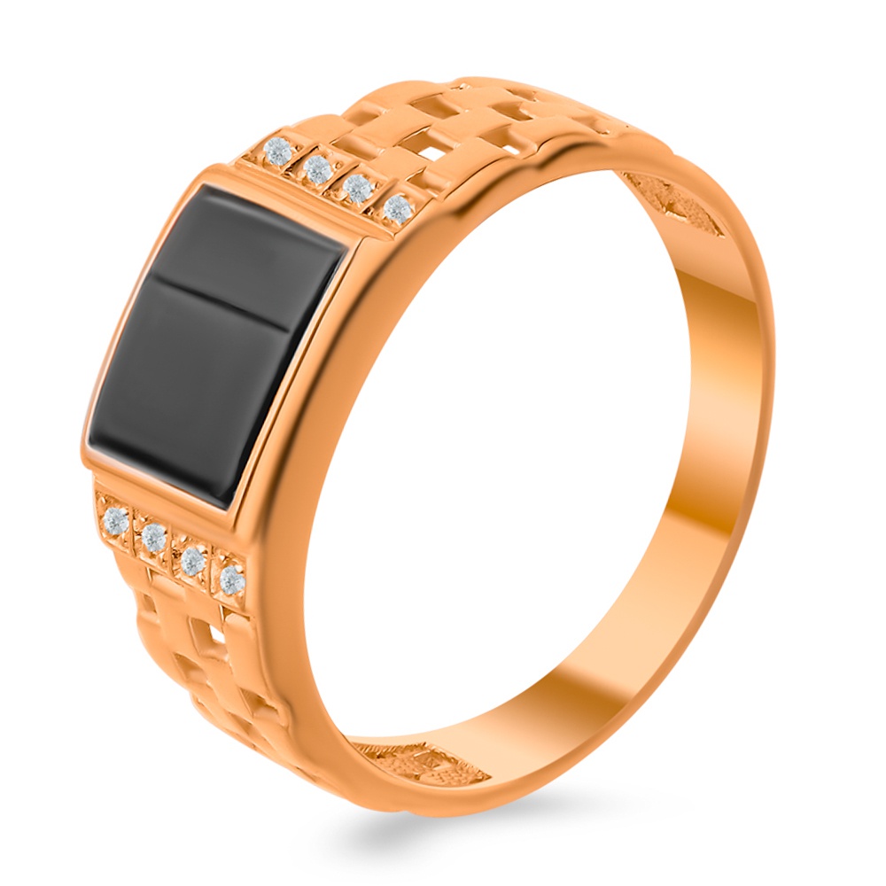 

Кольцо из серебра р. , 585Gold 901001002, фианит\оникс, 901001002