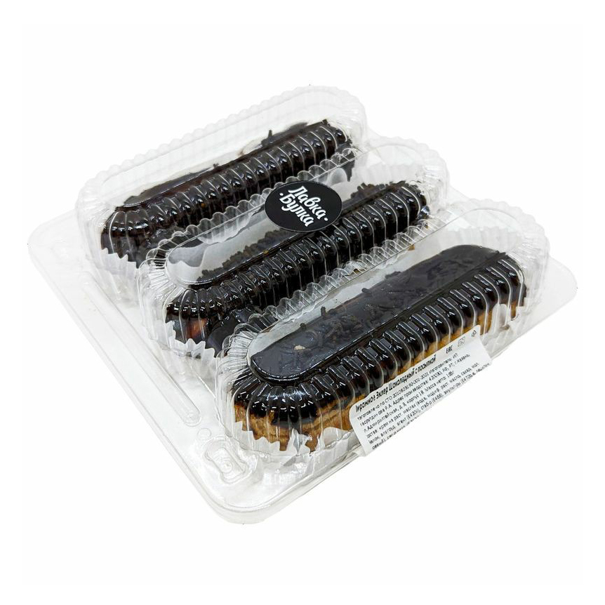 

Пирожные Лавка-Булка Эклеры шоколадные с посыпкой 165 г