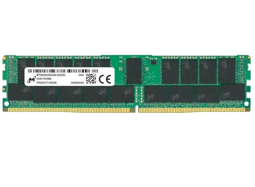 Оперативная память Micron 32GB DDR4 3200 RDIMM Server Memory MTA36ASF4G72PZ-3G2 ECC