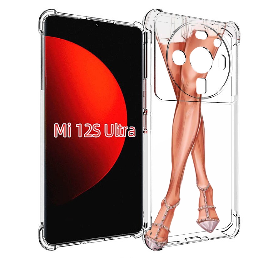

Чехол MyPads Ножки для Xiaomi 12S Ultra, Прозрачный, Tocco