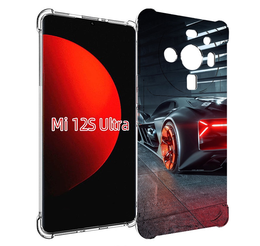 

Чехол MyPads Ночной-город мужской для Xiaomi 12S Ultra, Прозрачный, Tocco
