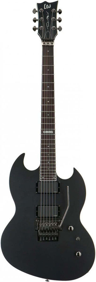 фото Электрогитара esp ltd tm-600 blks travis miguel