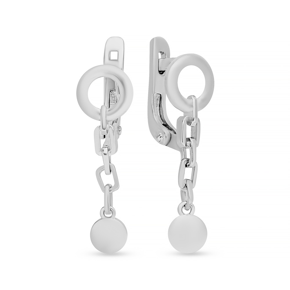 

Серьги подвески из серебра 585Gold 702010637, 702010637