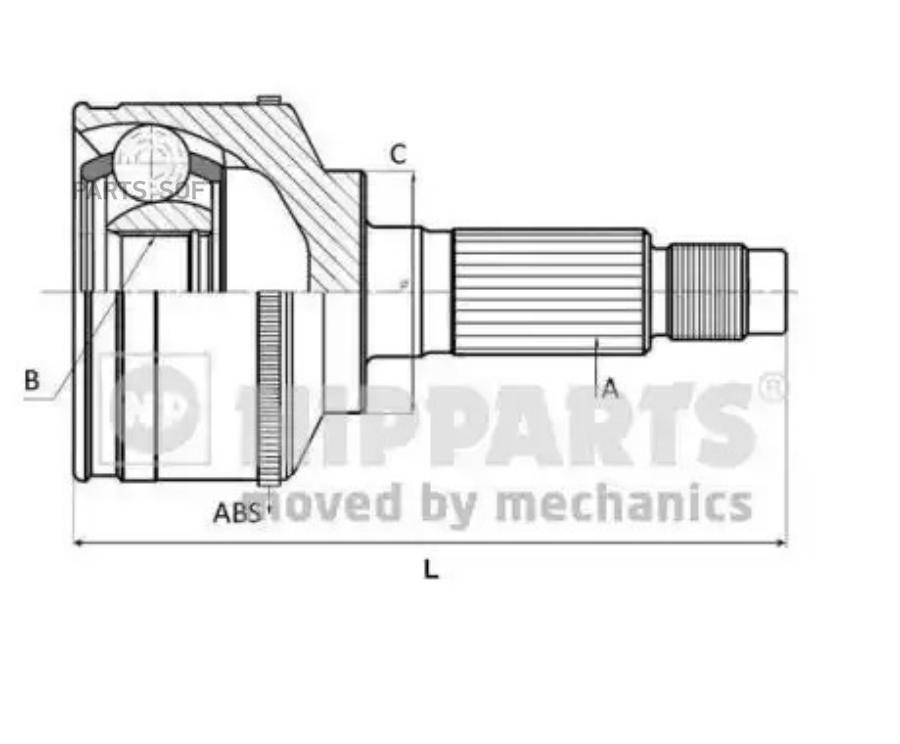 

NIPPARTS Шрус NIPPARTS N2820516