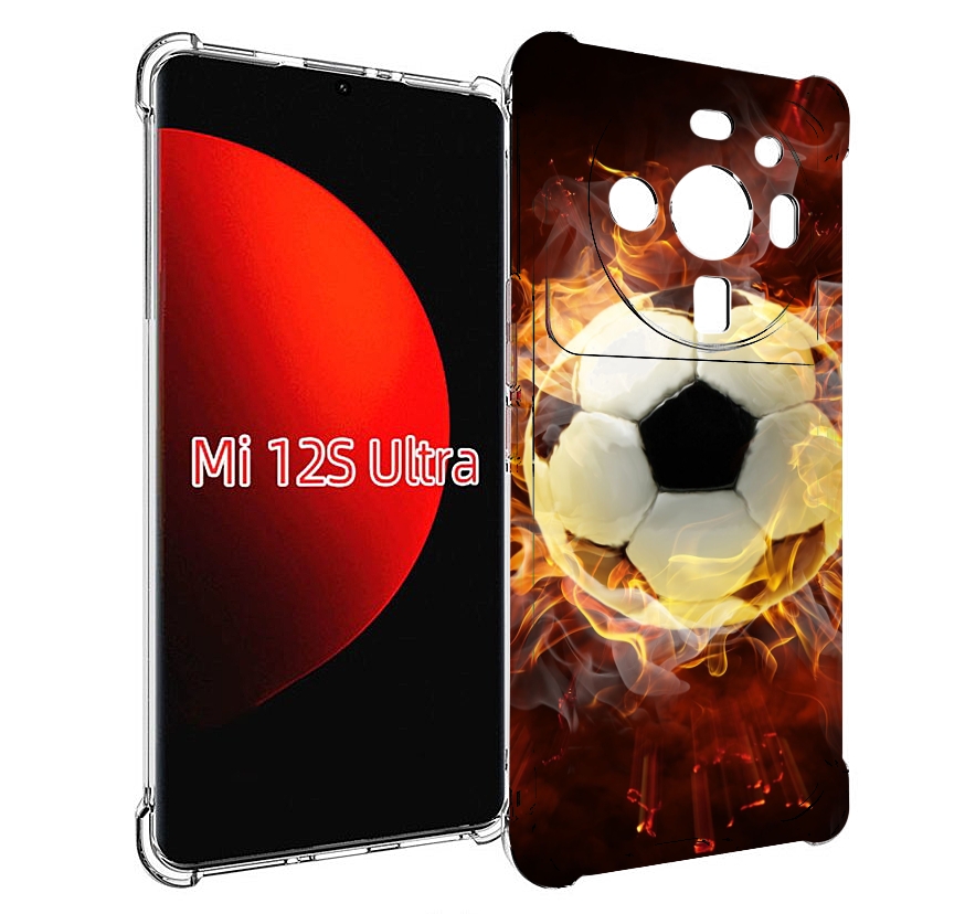 

Чехол MyPads Огненный-мяч для Xiaomi 12S Ultra, Прозрачный, Tocco