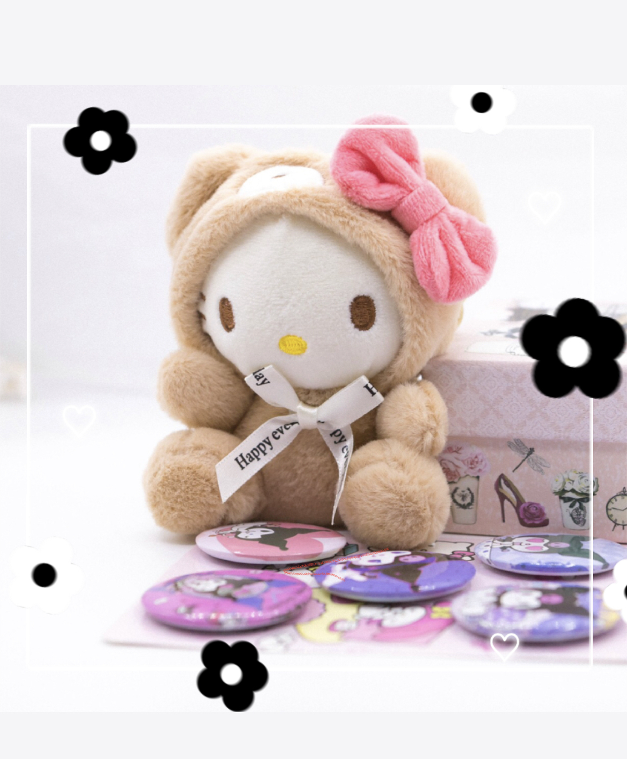 Бокс с подарком Hello Kitty kitty2, 2 предмета