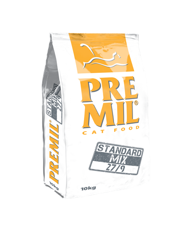 

Сухой корм для кошек PREMIL Standard Mix полнорационный, 10 кг