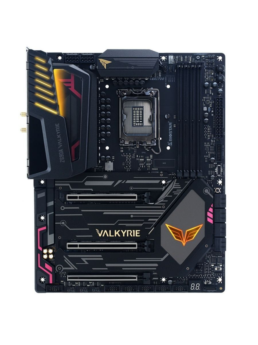 Плата материнская Biostar Z690A VALKYRIE Socket 1700, Z690, 4xDDR4-3200, HDMI+HDMI+DP+DP