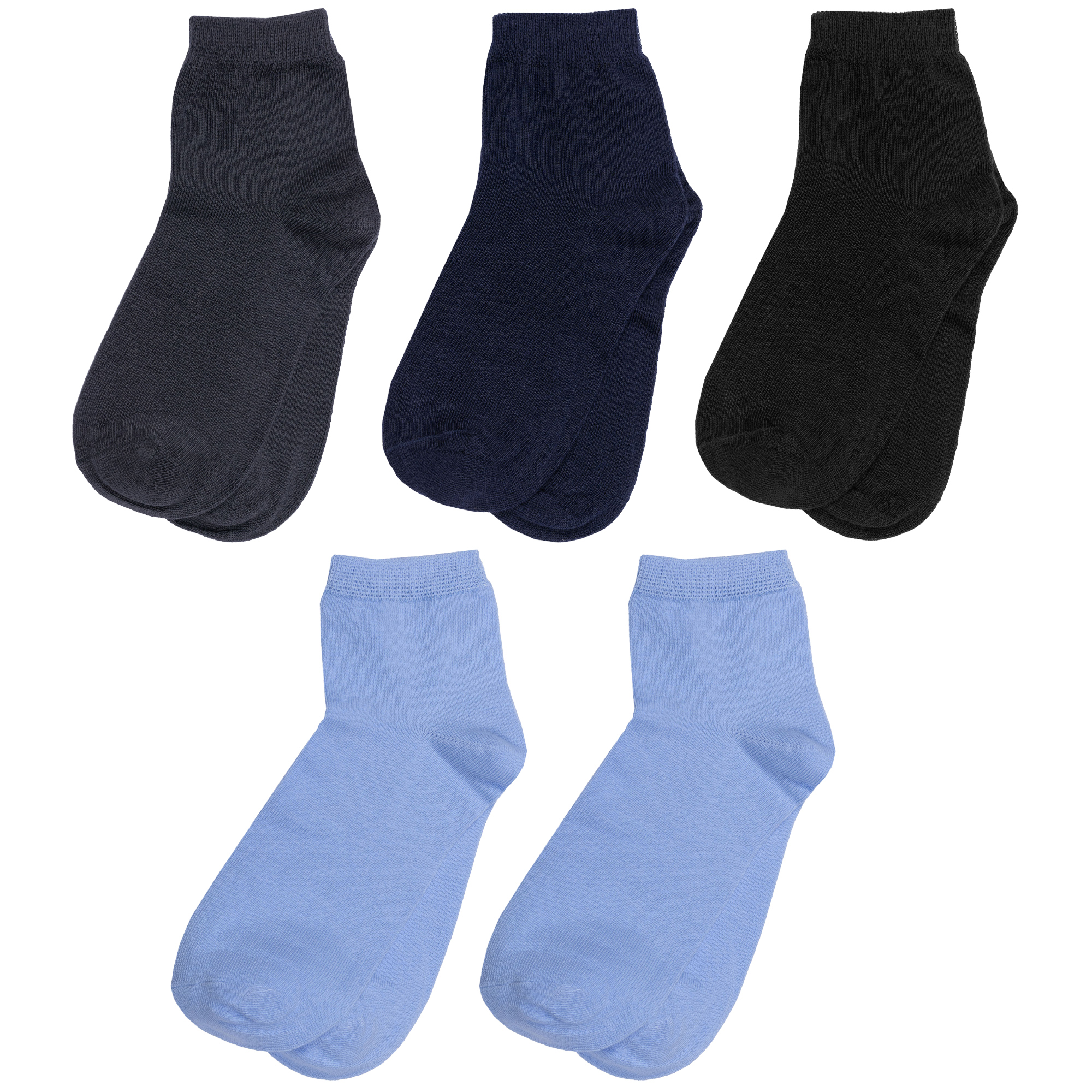 

Носки детские Rusocks 5-Д-3135, микс 16, 16-18, Серый;синий;черный;голубой, 5-Д-3135