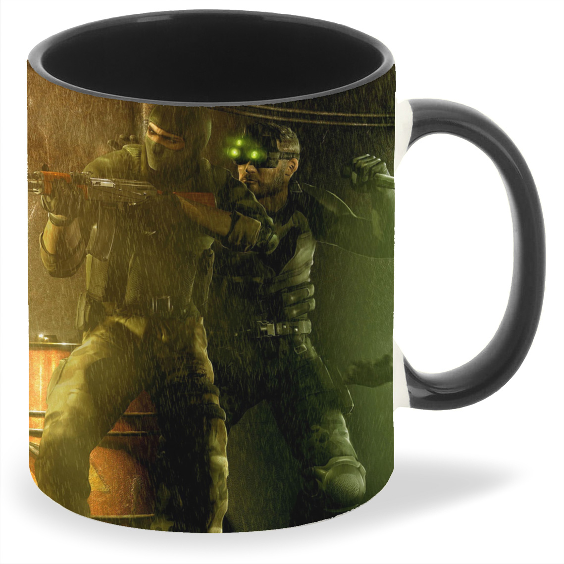 

Кружка CoolPodarok Ghost recon dual monitor Очки ночного видения, Ghost recon dual monitor Очки ночного видения
