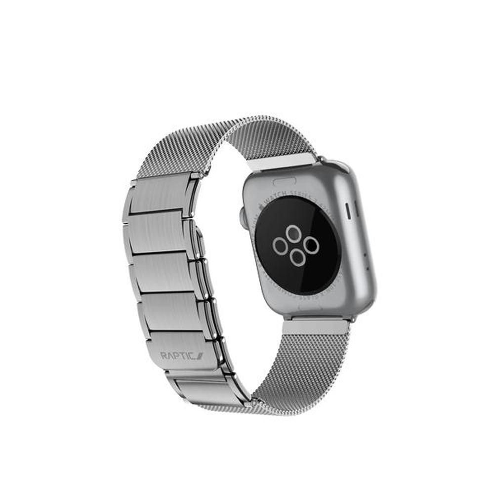 Браслет Raptic Classic Plus для Apple Watch 38/40 Серебро