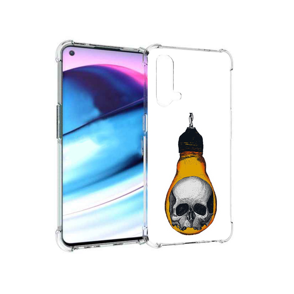 

Чехол MyPads Tocco для OnePlus Nord CE 5G череп в лампочке (PT227196.126.676), Tocco