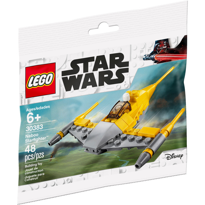 Конструктор LEGO Star Wars polybag 30383 Истребитель Набу, 48 дет. конструктор lego star wars 75300 имперский истребитель сид