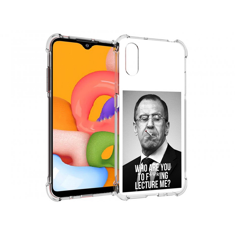 

Чехол MyPads Tocco для Samsung Galaxy A01 лавров (PT144711.509.433), Tocco