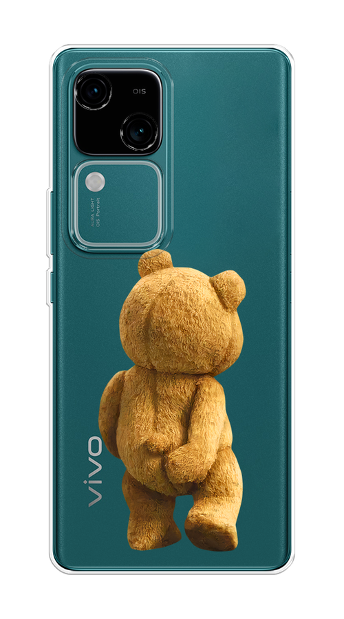 

Чехол на Vivo V30/S18 "Медвежья спина", Коричневый;прозрачный, 2610250-1