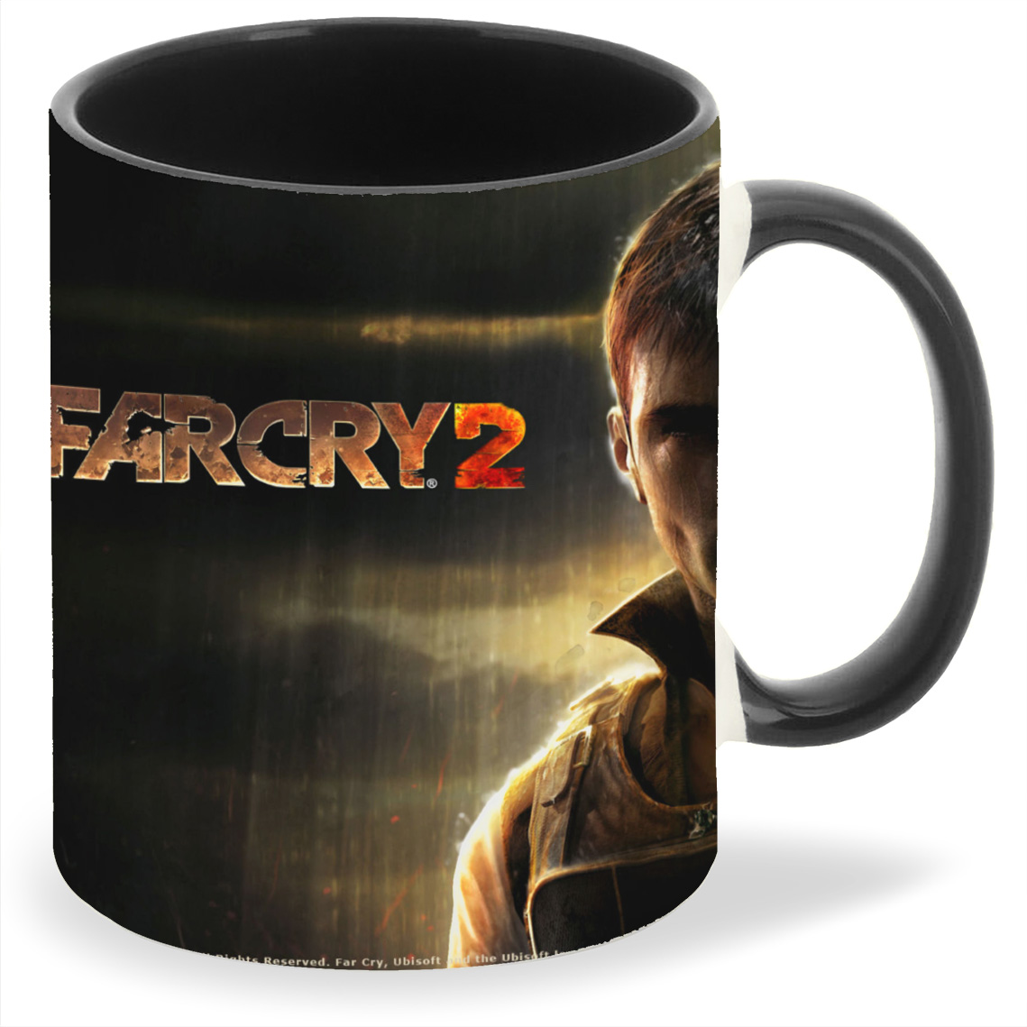 

Кружка CoolPodarok FarCry2 С винтовкой в руке Кровь, FarCry2 С винтовкой в руке Кровь