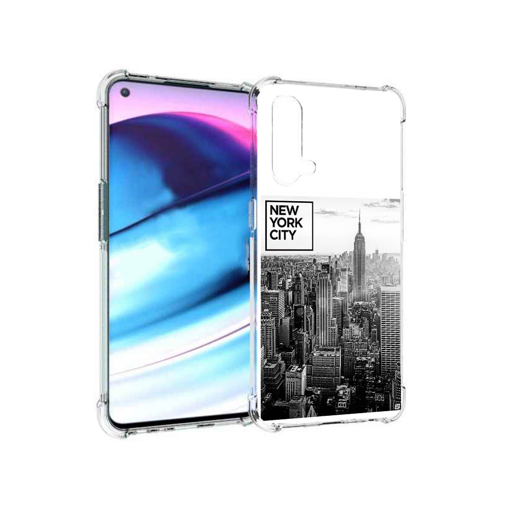 

Чехол MyPads Tocco для OnePlus Nord CE 5G черно белый ньюерк (PT227196.126.686), Tocco
