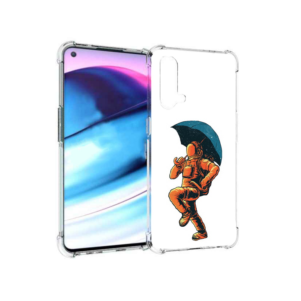 

Чехол MyPads Tocco для OnePlus Nord CE 5G шагающий космонавт с зонтом (PT227196.126.695), Tocco