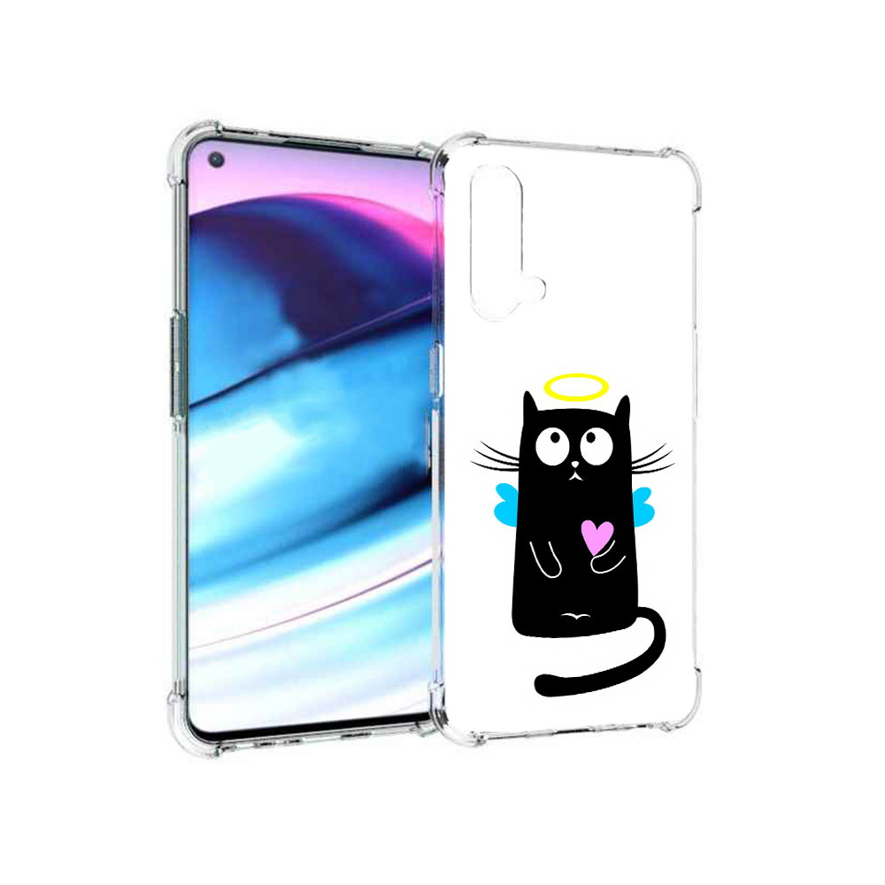 

Чехол MyPads Tocco для OnePlus Nord CE 5G Кот ангелок (PT227196.126.96), Tocco