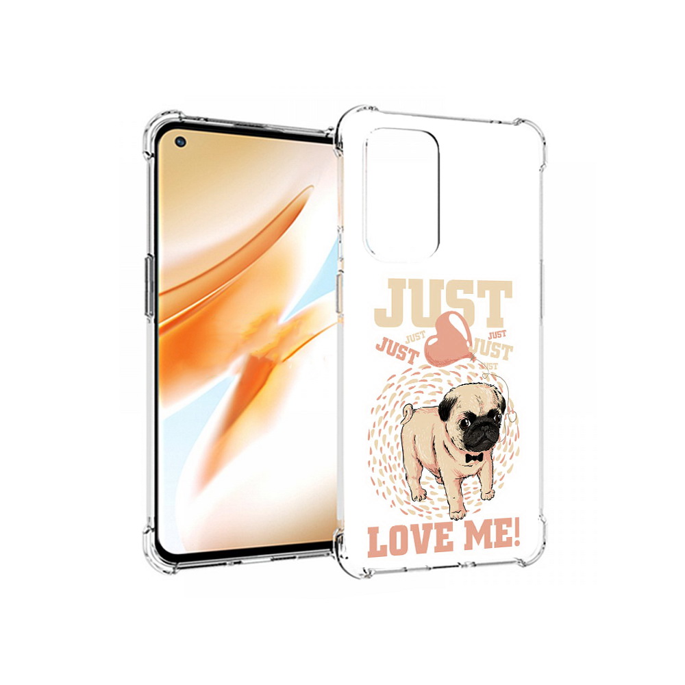

Чехол MyPads Tocco для OnePlus 9 Pro Люби меня (PT159597.127.109), Прозрачный, Tocco
