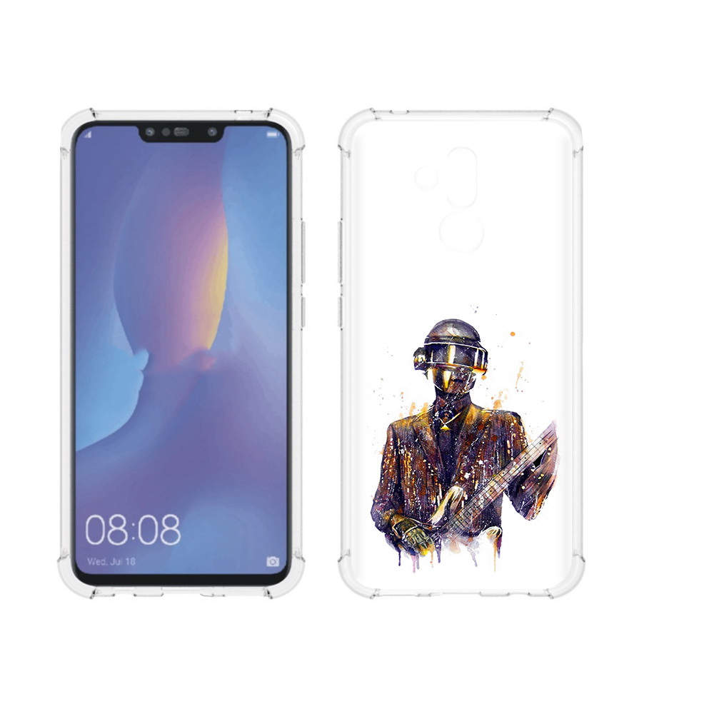 

Чехол MyPads Tocco для Huawei Mate 20 Lite космо-гитарист (PT117828.66.392), Прозрачный, Tocco