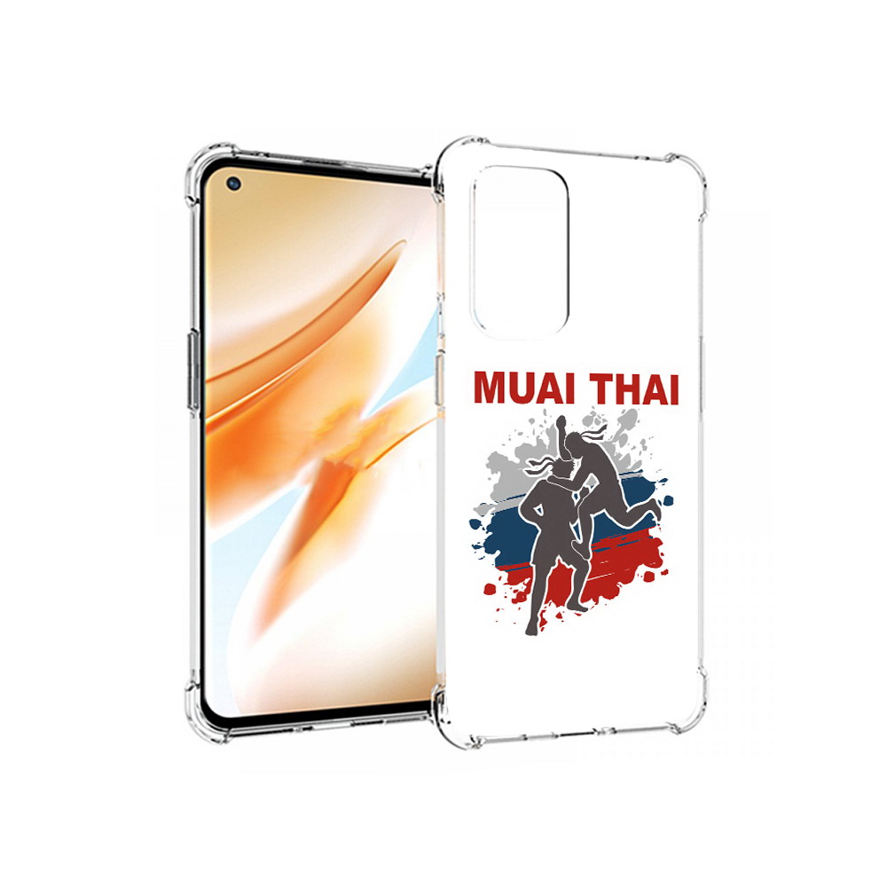 

Чехол MyPads Tocco для OnePlus 9 Pro Муайтай (PT159597.127.123), Прозрачный, Tocco