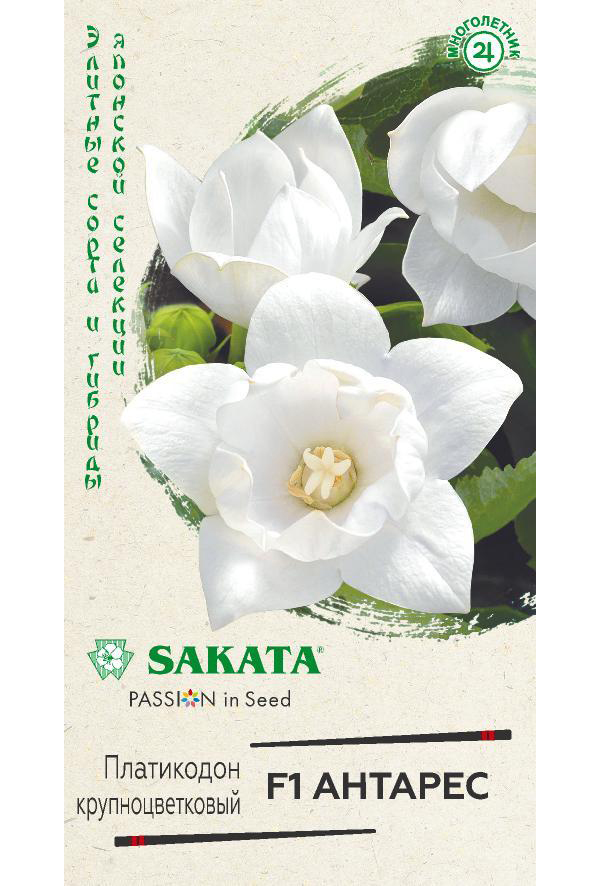 

Семена платикодон Sakata Антарес F1 24541 1 уп., Антарес F1