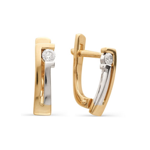 

Серьги из золота с бриллиантом Dewi 101020022, 101020022