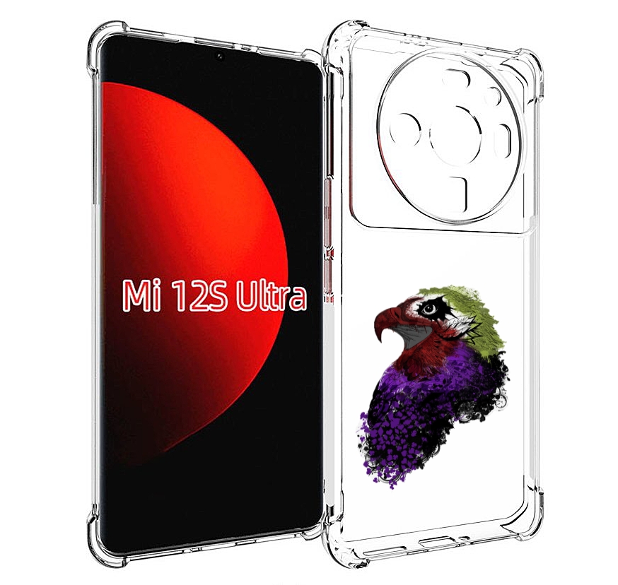 

Чехол MyPads Орел для Xiaomi 12S Ultra, Прозрачный, Tocco