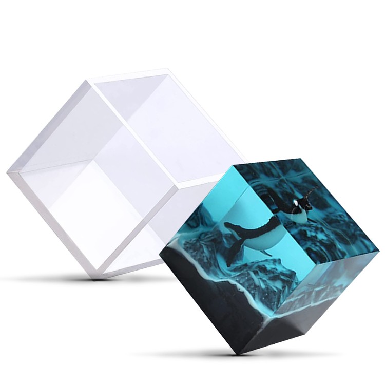 фото Силиконовый молд - куб, 7x7см epoxy master