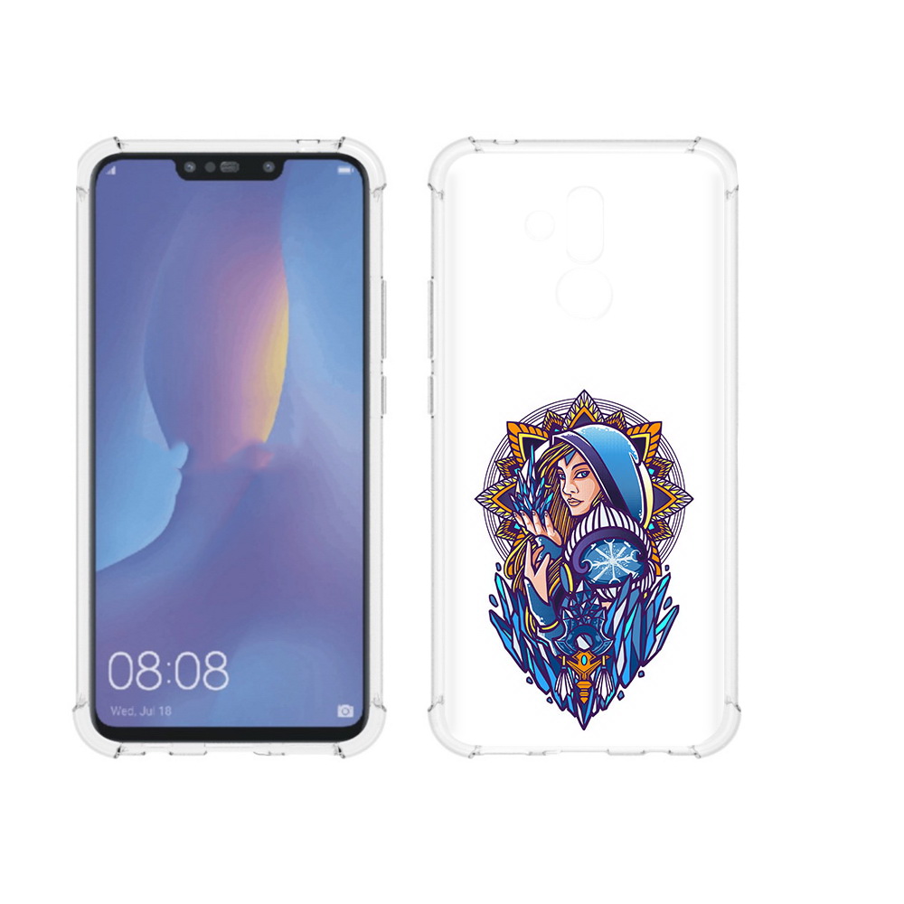 

Чехол MyPads Tocco для Huawei Mate 20 Lite кристал мейден дота 2 (PT117828.66.415), Прозрачный, Tocco