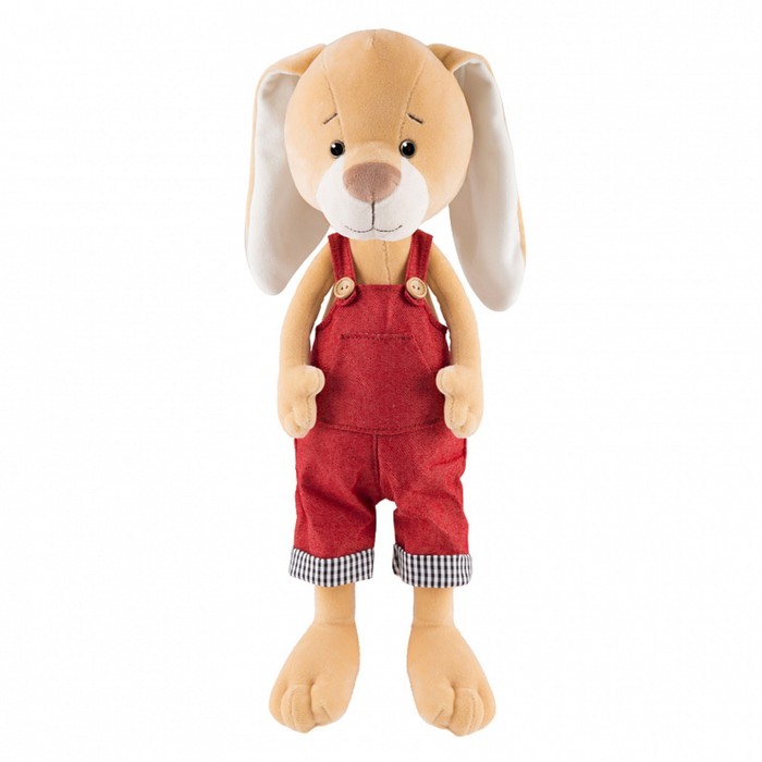 

Мягкая игрушка Maxitoys Кролик Зак в комбезе, 25 см, MT-MRT02227-2-25
