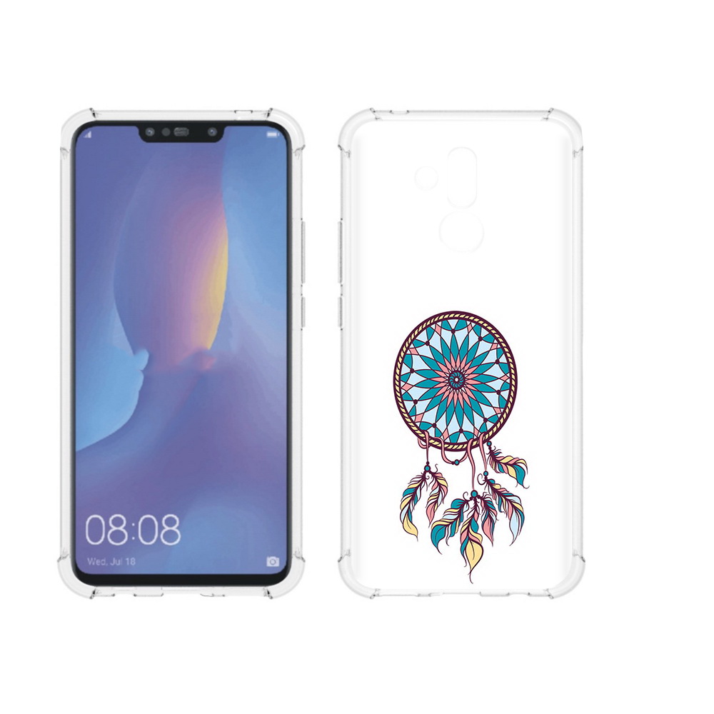 

Чехол MyPads Tocco для Huawei Mate 20 Lite ловец снов синий (PT117828.66.443), Прозрачный, Tocco